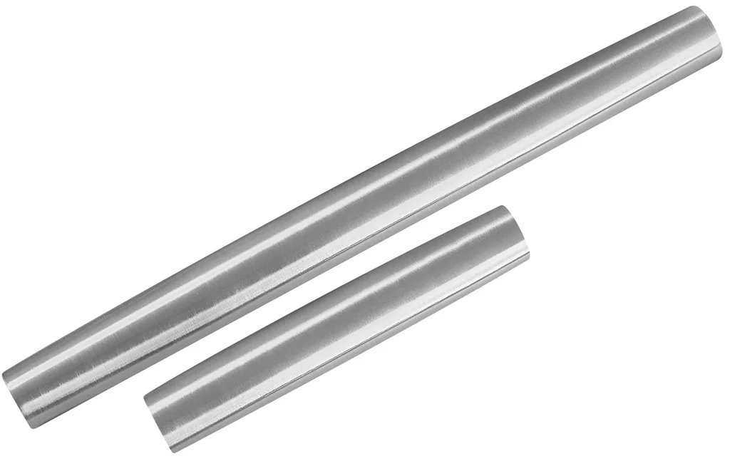 Edelstahl-Teigrollen, 2er-Set