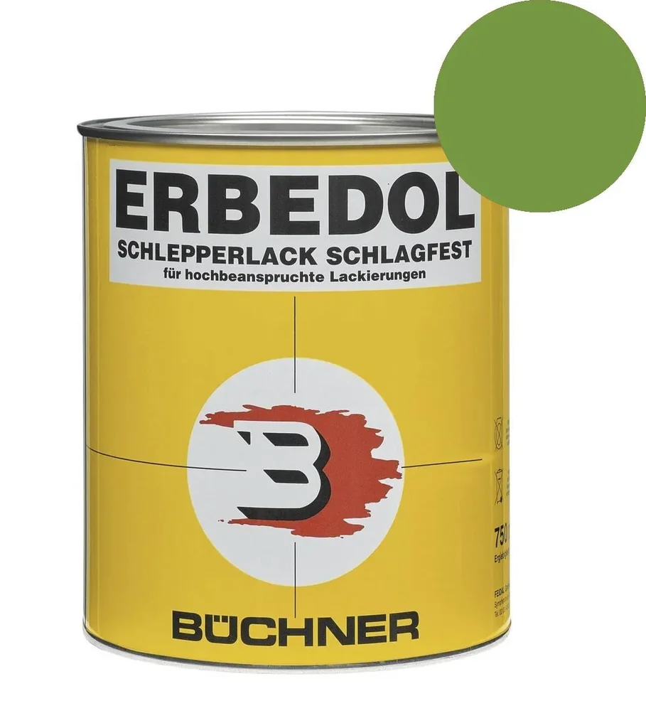 Schlepper- und Landmaschinenlack RAL 6018 gelbgrün