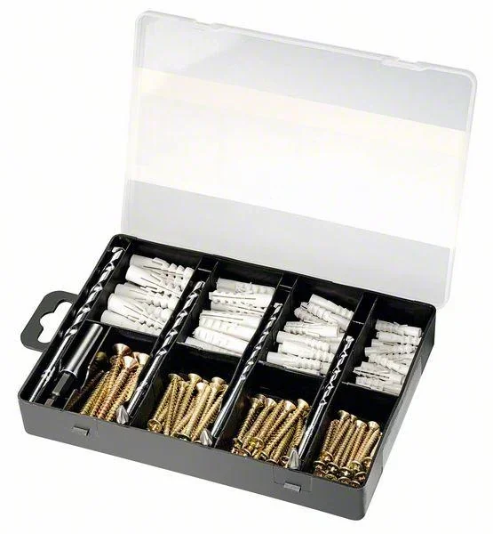 Steinbohrer Befestigungs-Set, 173-teilig