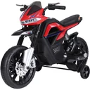 Elektro-Motorrad Motorrad für Kinder ab 3 Jahren Elektrofahrzeuge 3 km/h PP Rot 105 x 52,3 x 62,3 cm