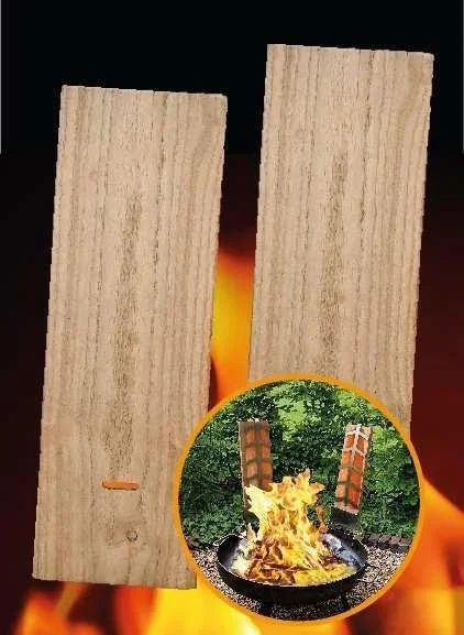 Ersatz-Flammlachsbrett, 2-er Set