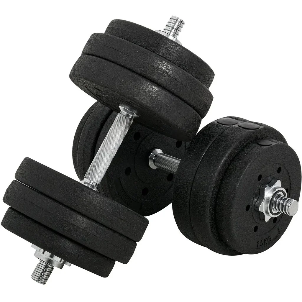 Kurzhantel Set 30 kg schwarz