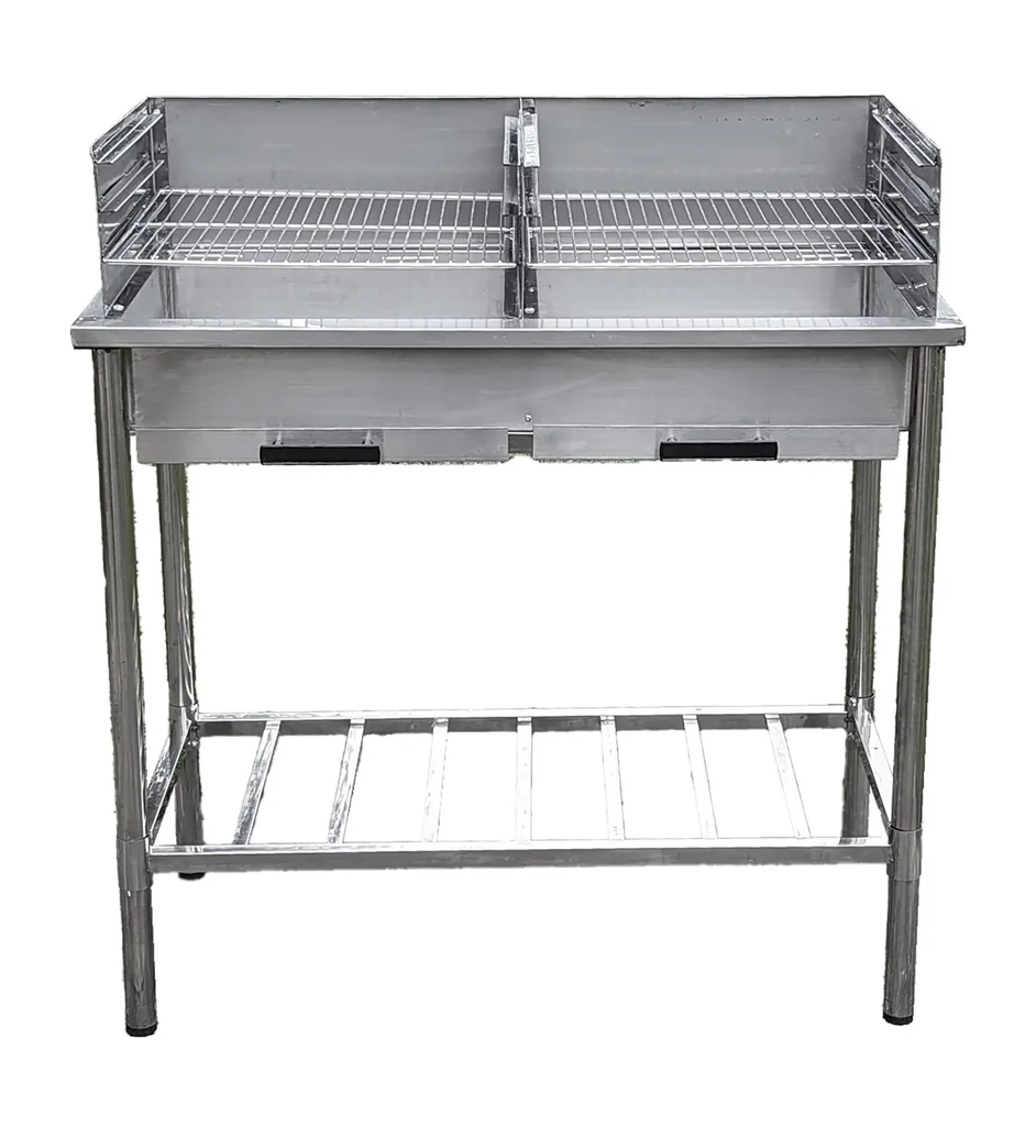 Edelstahl Grilltisch