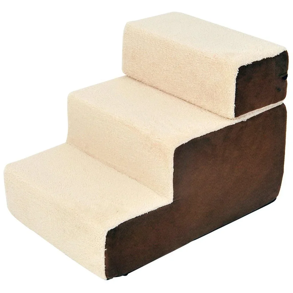 Hundetreppe Katzentreppe Einstiegshilfe Beige