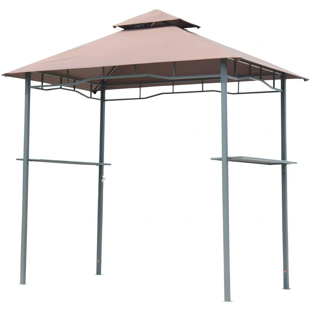 Grillpavillon mit Doppeldach