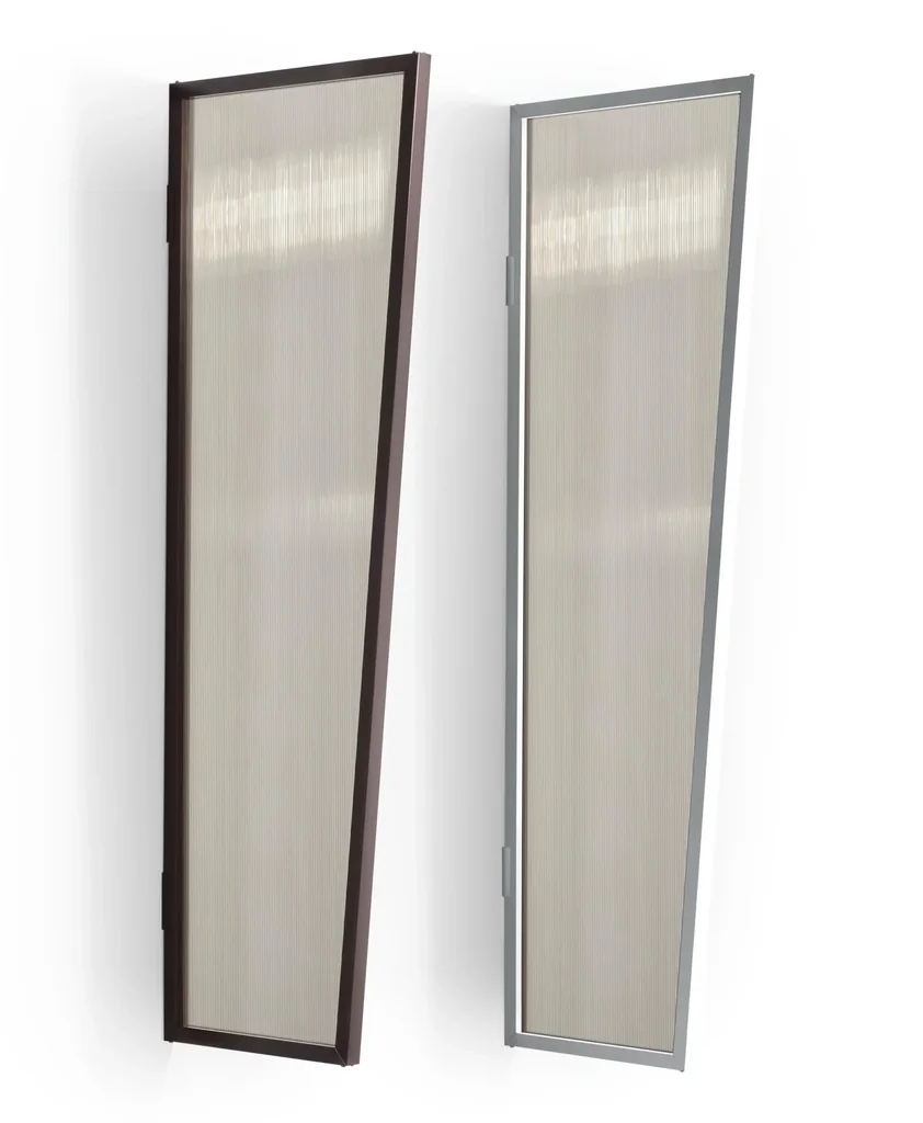 Seitenblende für B2 PC Bronce, 1750 x 600 x 450 mm, Farbe braun