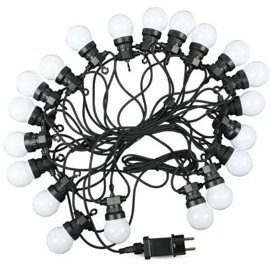 VT-71020 Lichterkette - Wasserdicht - 20 LED-Lampen - 6000K - 10M