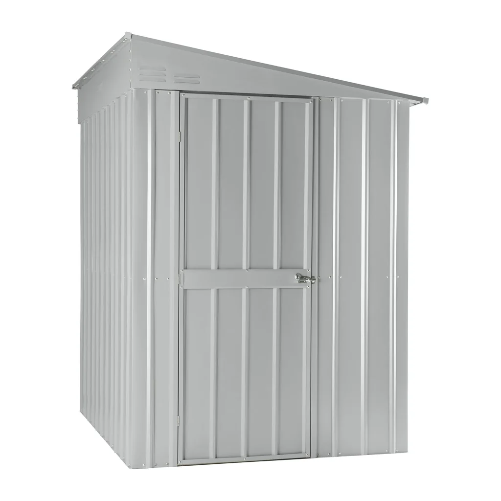 Gerätehaus Wand-Zierde Lean To 56, silber metallic