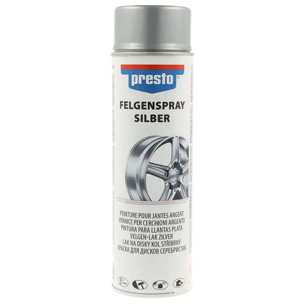 Felgenlack, Farbe Silber, 500 ml