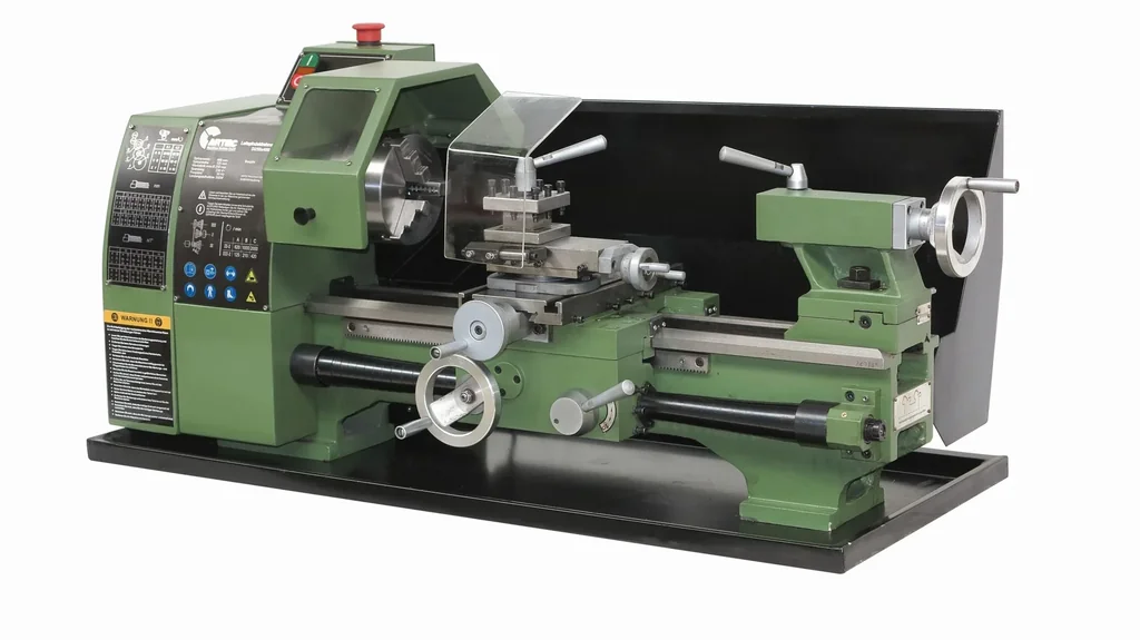 Drehmaschine D250, Spitzenweite 400 mm, 230 Volt