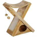 Katzenturm mit Höhle und Hängematte