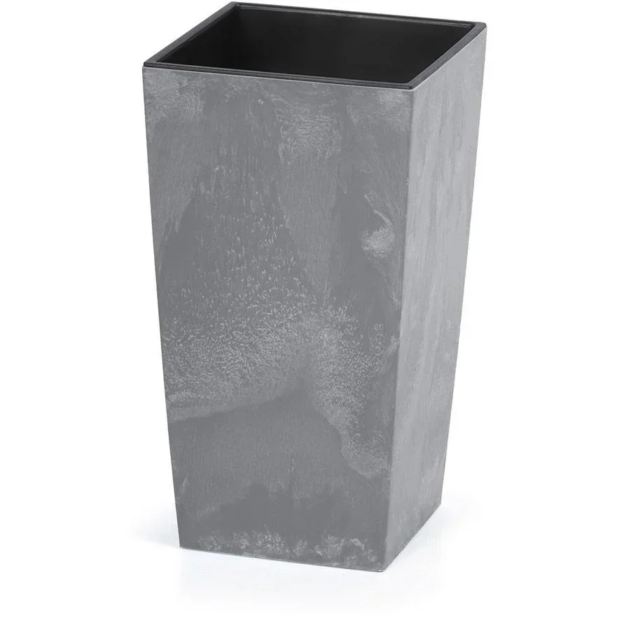 Blumentopf Betonoptik anthrazit 49L