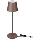 VT-7522 Tischleuchte - 3000K - Dimmbar über Touch - Wiederaufladbar - Braun- IP54