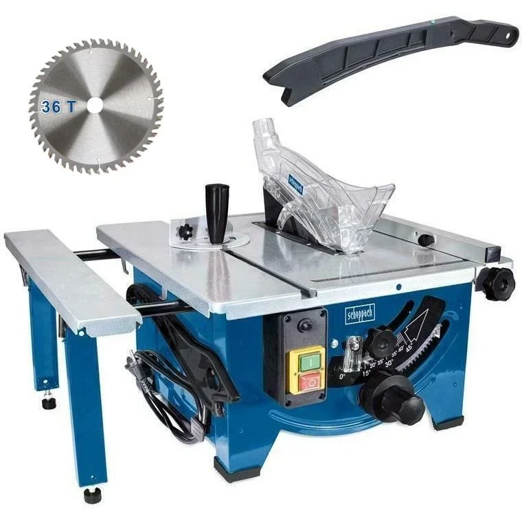 Tischsäge 8" HS80 - Ø210mm | 230V | 1200W mit zusätzlichem Sägeblatt 36T