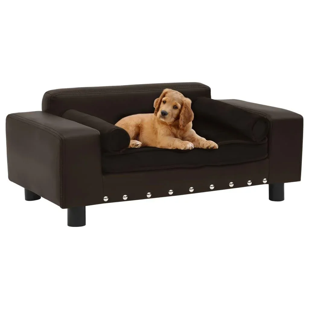Hundebank 81x43x31 cm Plüsch und k