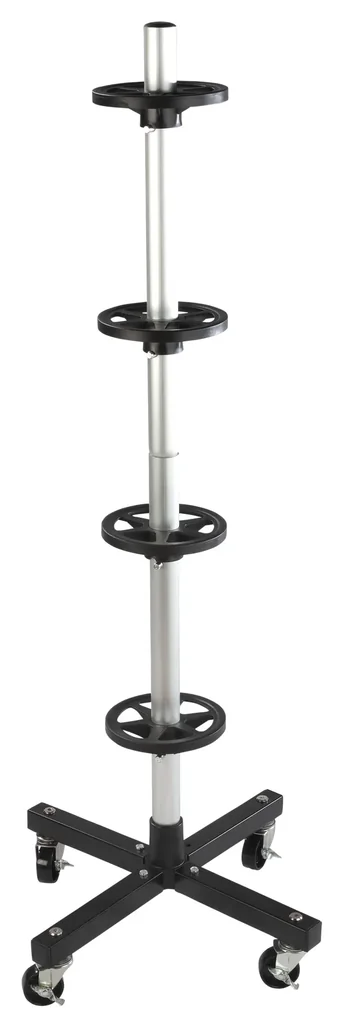 Felgen- und Reifenhalter mit Rollen