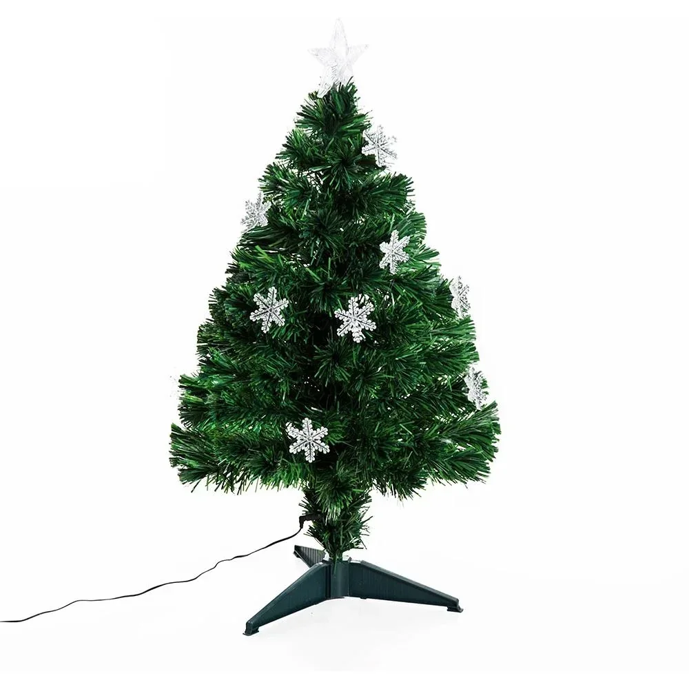 Weihnachtsbaum mit 12 LED-Lichter grün