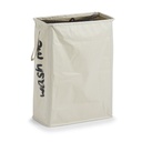 Wäschesammler "Wash me", Polyester, beige