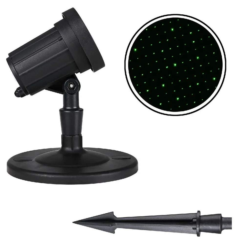 LED-Laserlichtprojektor mit Fernbedienung