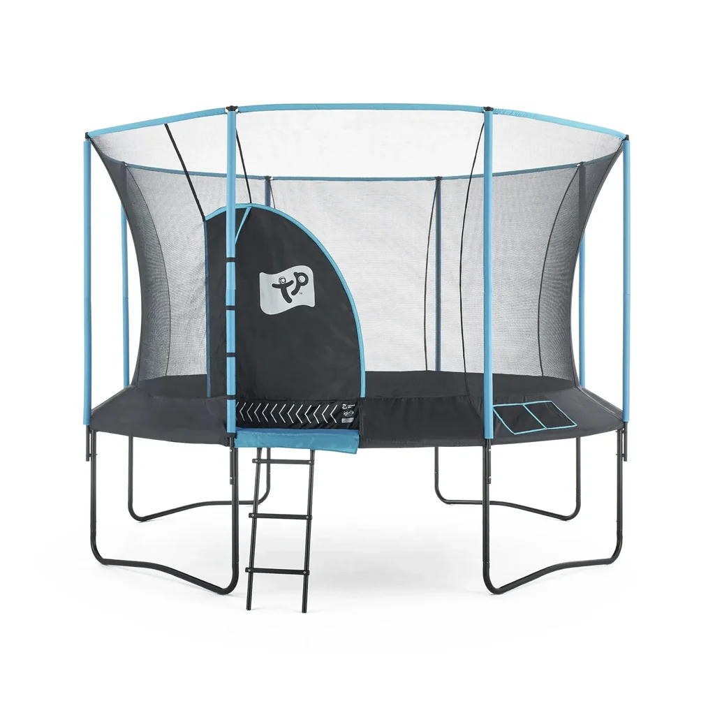 Genius Trampolin blau/schwarz Ø366 cm