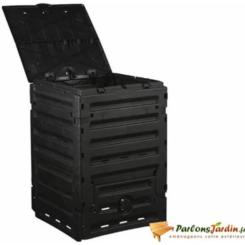 Natur Komposttonne 300 L schwarz