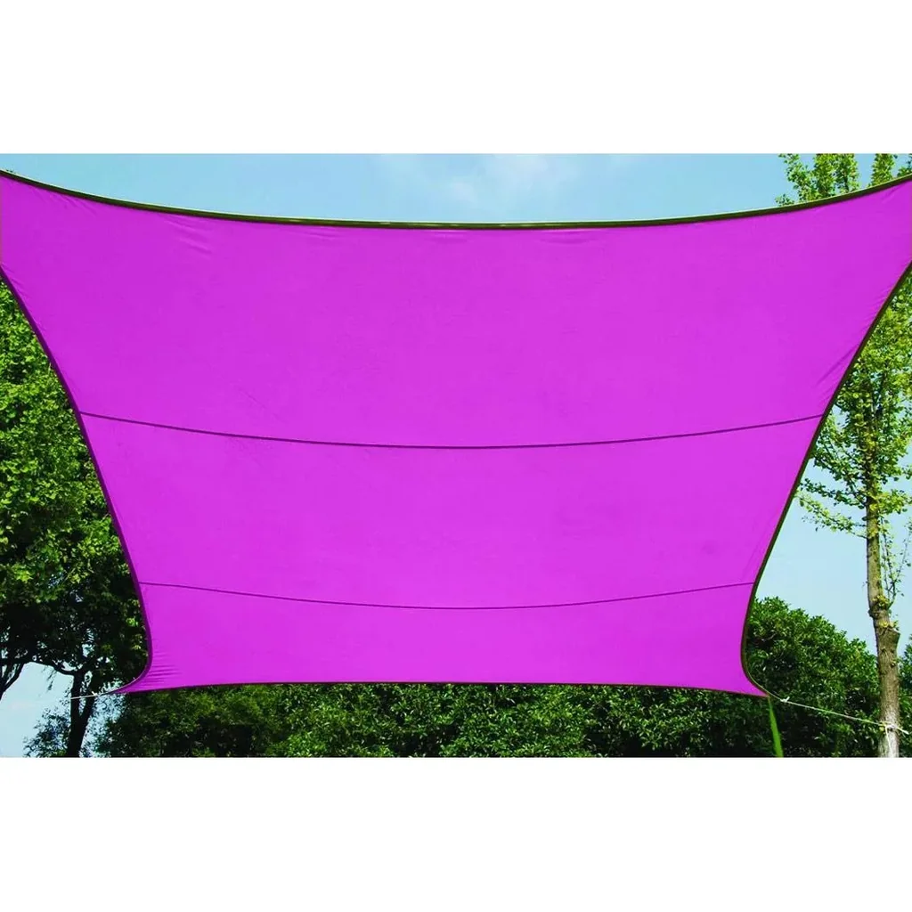 sonnensegel - rechteckig - 2 x 3 m - fuchsia
