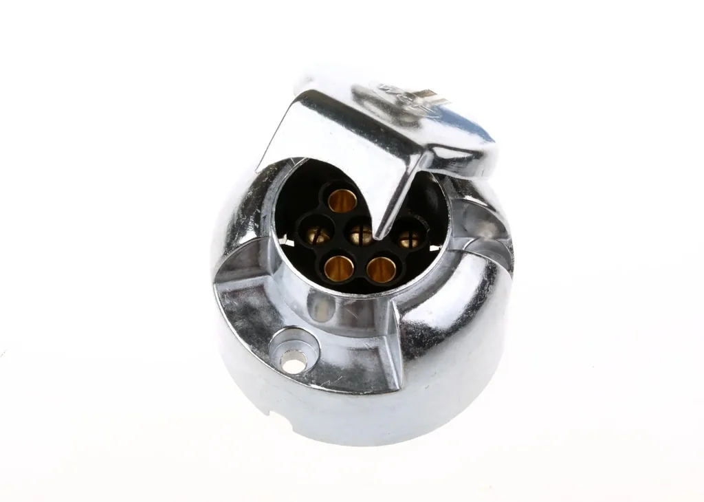 Metall Steckdose 7 polig