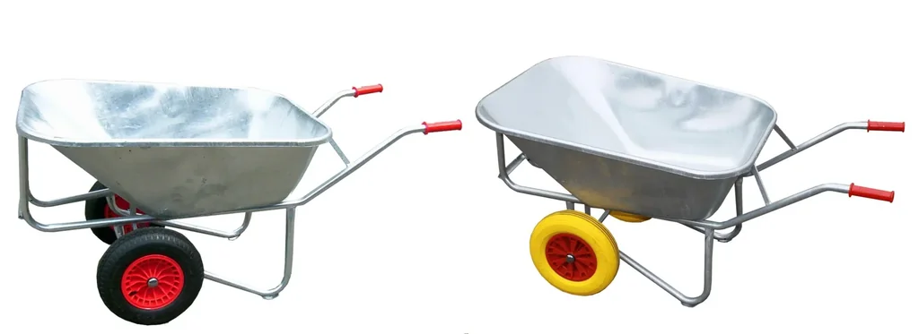 Großmulden-Schubkarre "Farmer II", 200 Liter, 2 Lufträder