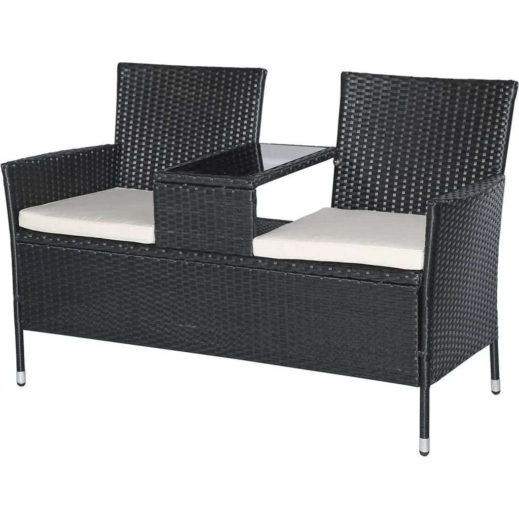 Polyrattan Gartenbank