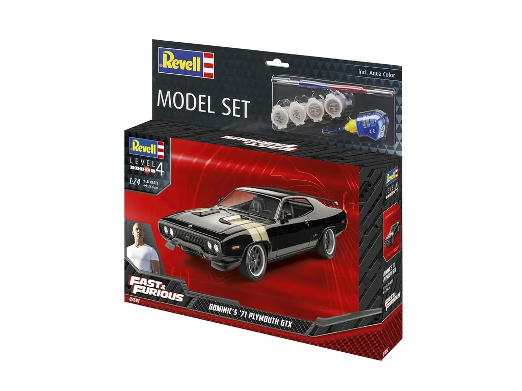 Model Set F&F Dominics 1971 Plymouth GTX
