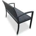 Polyester Gartenbank 2 Sitzer