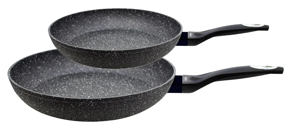 Bratpfannenset, 2-teilig Granit Passion