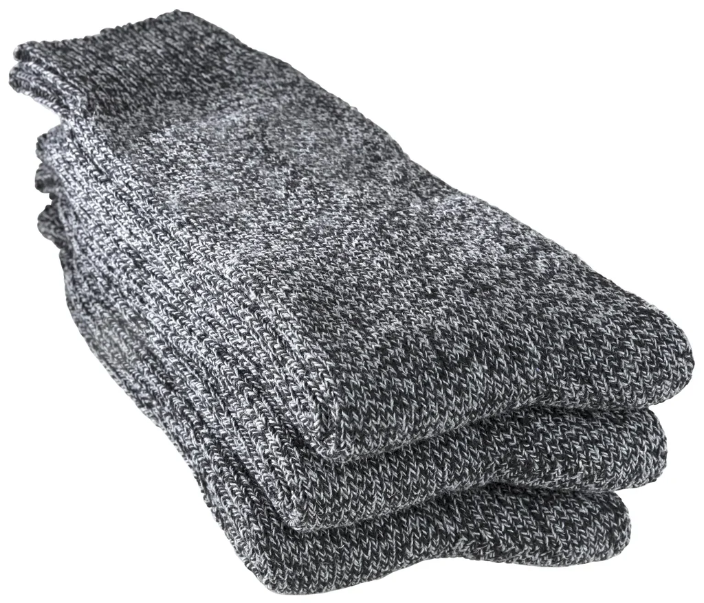 Socken im 3er Pack, Farbe schwarz/dunkelbraun, Gr.39/42