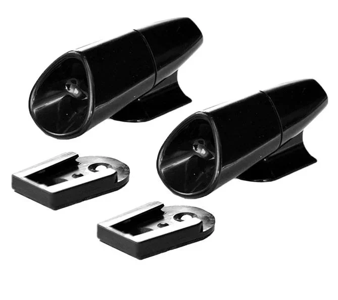 Wildwarner-Clips - schwarz
