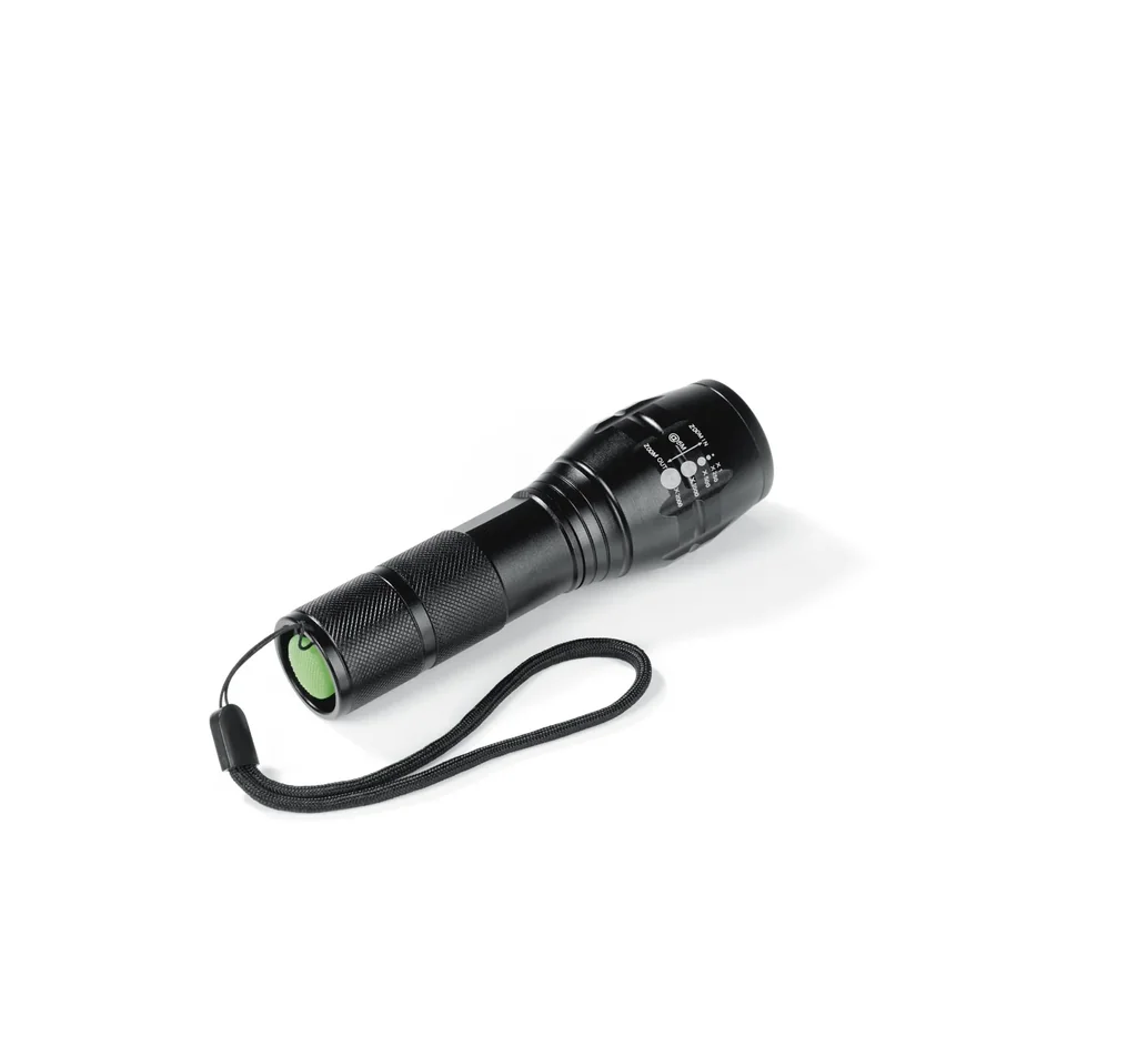 Power-Taschenlampe mit Schocklicht