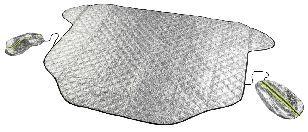 Thermoscheibenschutz - Größe ca. 147 x 120 cm - mit Spiegelkappe