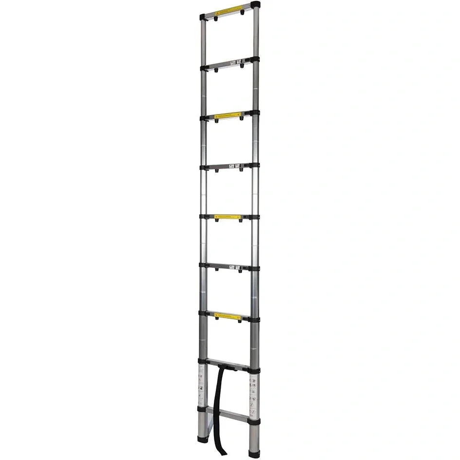 Teleskopleiter 2,9 m, 9 Sprossen