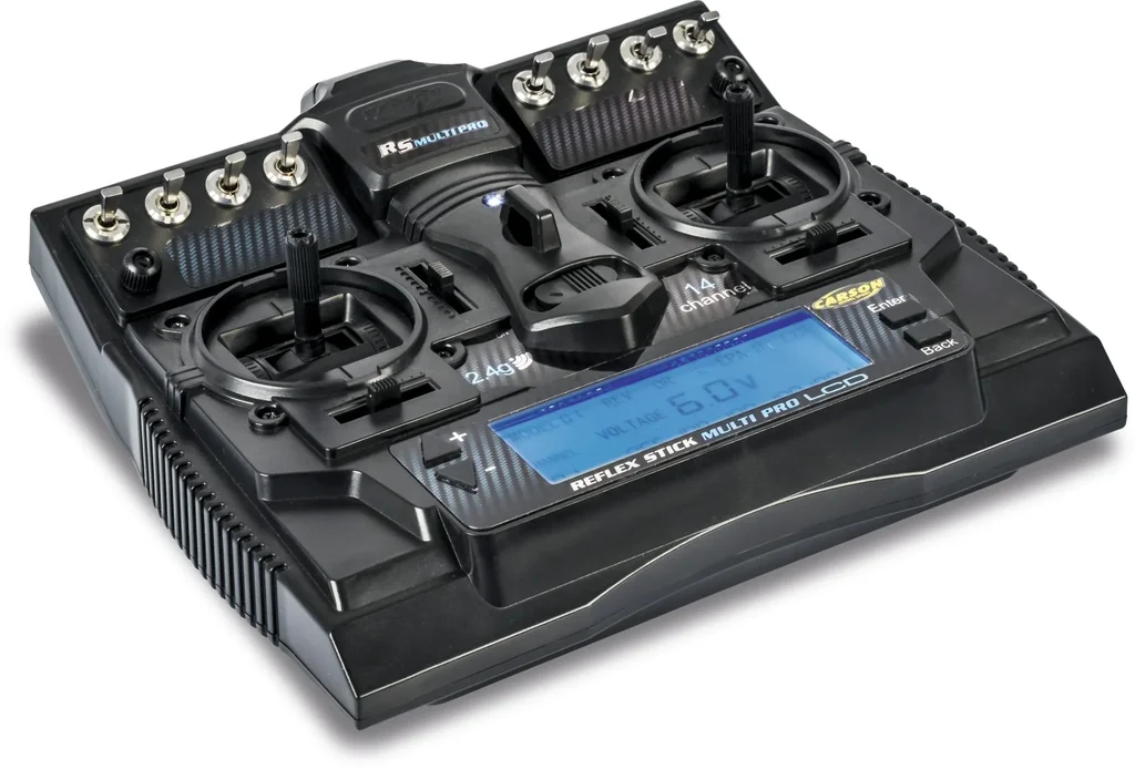 Fernstuerung Reflex Stick Multi Pro LCD 2.4G 14CH