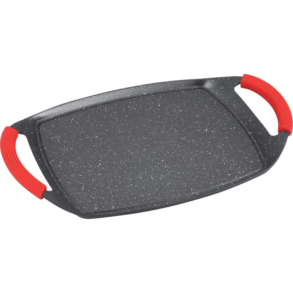 Marmorbeschichtung Griddle-Platte - 47 cm