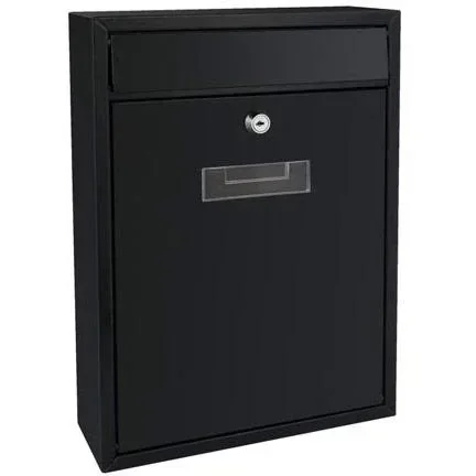 Briefkasten Ibiza Silber - 260x80x360 mm