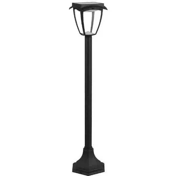 VT-984 Sevilla Solar Gartenpfosten Solar LED Lampe - 2 Lichtfarben