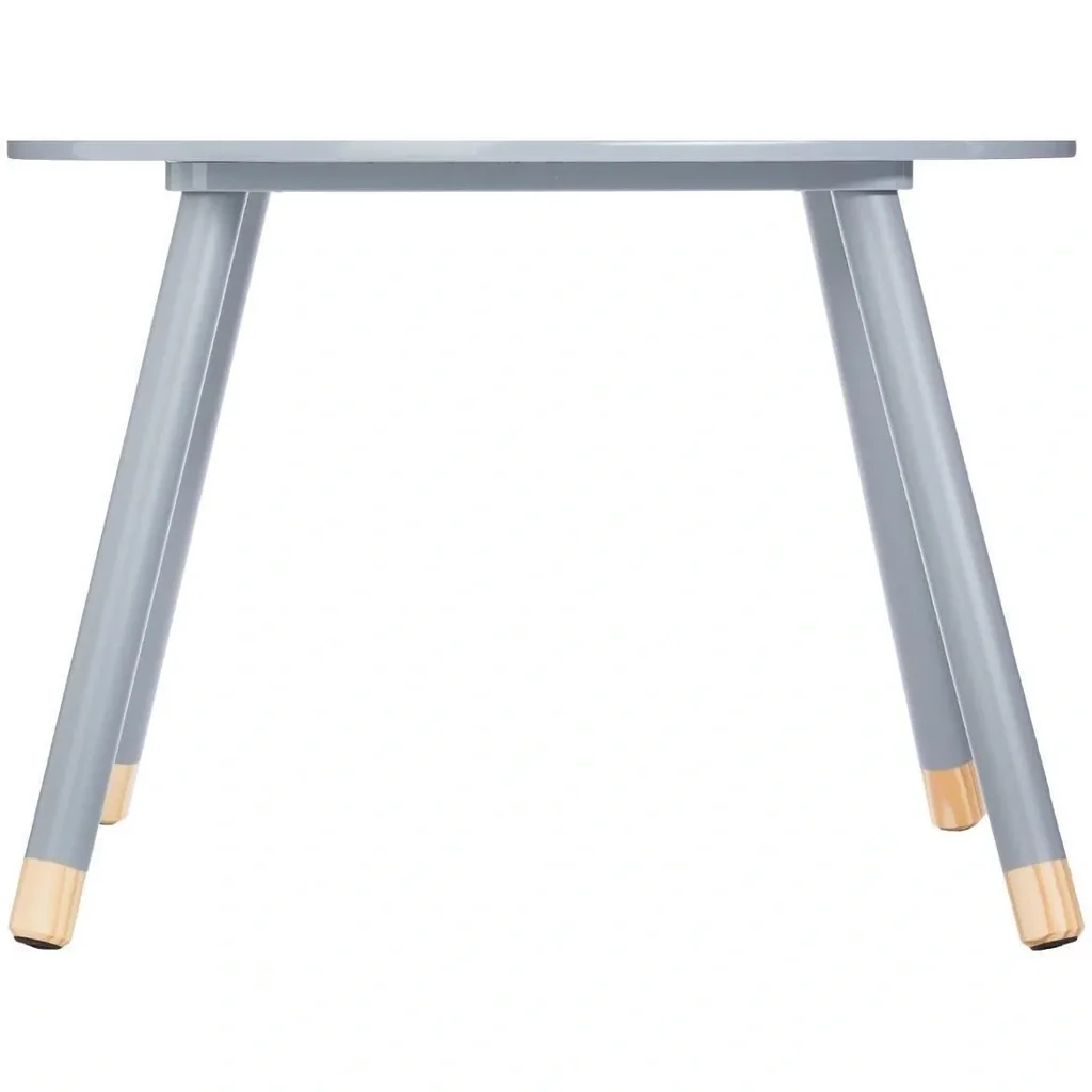 NL Kindertisch Rund - grau - 60x60x43 cm