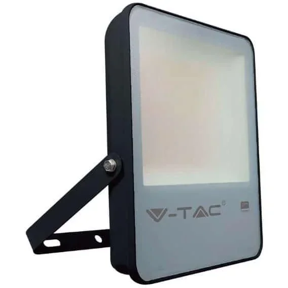 VT-132 LED-Flutlicht - 100 W - 13700 Lm - 6500K - schwarz - Extra effizient