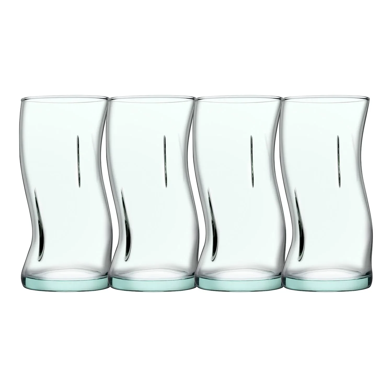 Cocktailgläser, Longdrinkgläser, Trinkgläser 4er-Set - Amorf, 440 ml - Perfekt für Cocktails & Longdrinks