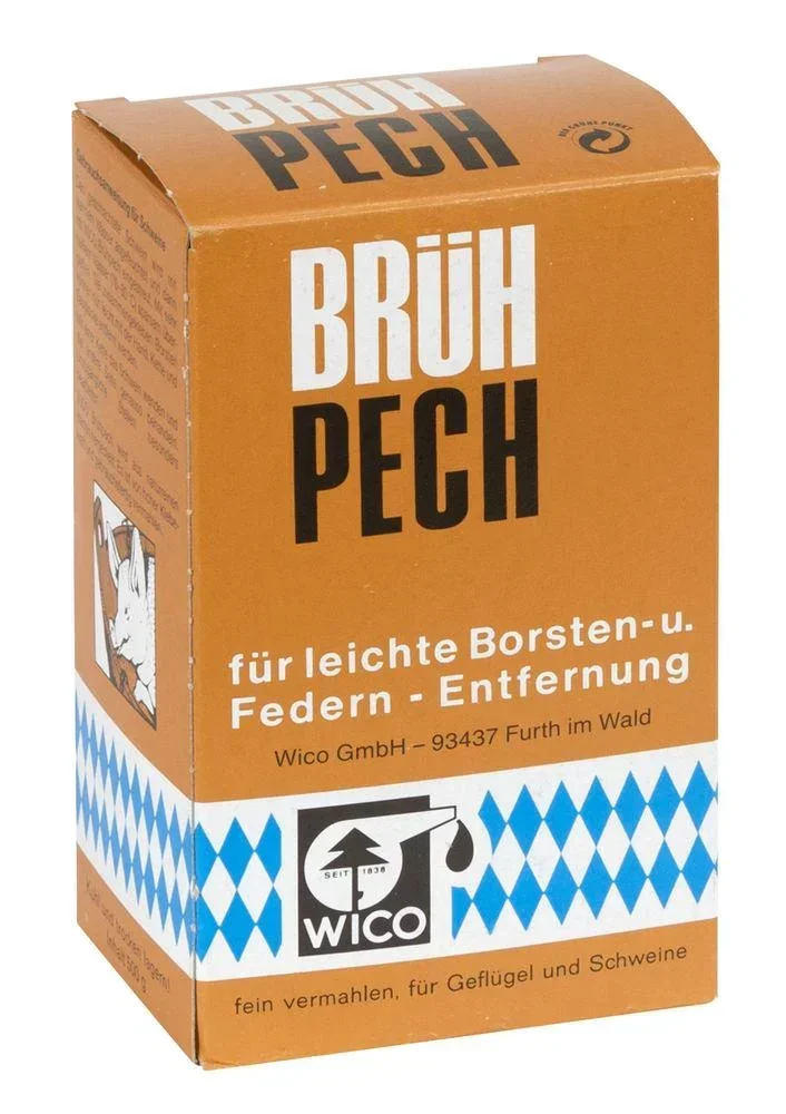 Brühpech - für leichte Borsten- und Federn-Entfernung, 500 g