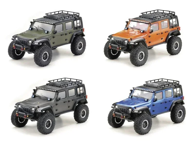 1:10 Green Power Elektro Modellauto RC Crawler "SHERPA CR3.4" OLIVE 4WD RTR