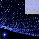 Netz-Lichterkette blau 160 LED 200x150cm
