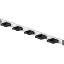 Toolflex-Aluminiumschiene mit 5 Werkzeughaltern
