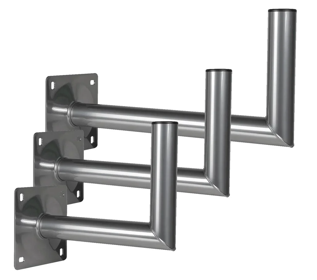 Wandhalter WH 5 Alu MEG-P45/48AT Wandabstand 45 cm
