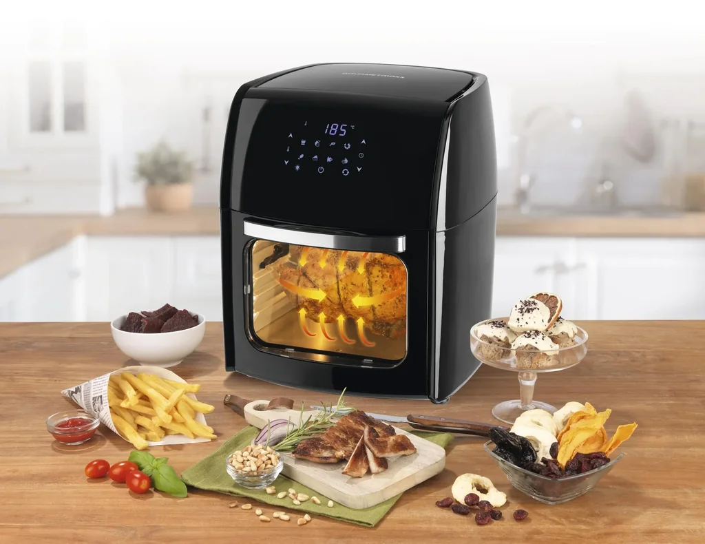 Digitale Heißluftfritteuse XL Ofen 12 Liter